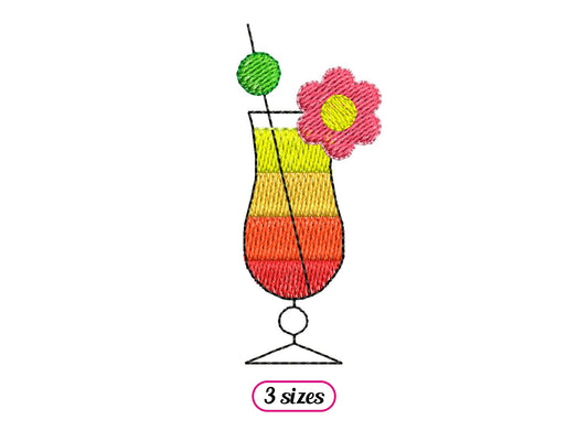 Mini Layered Cocktail