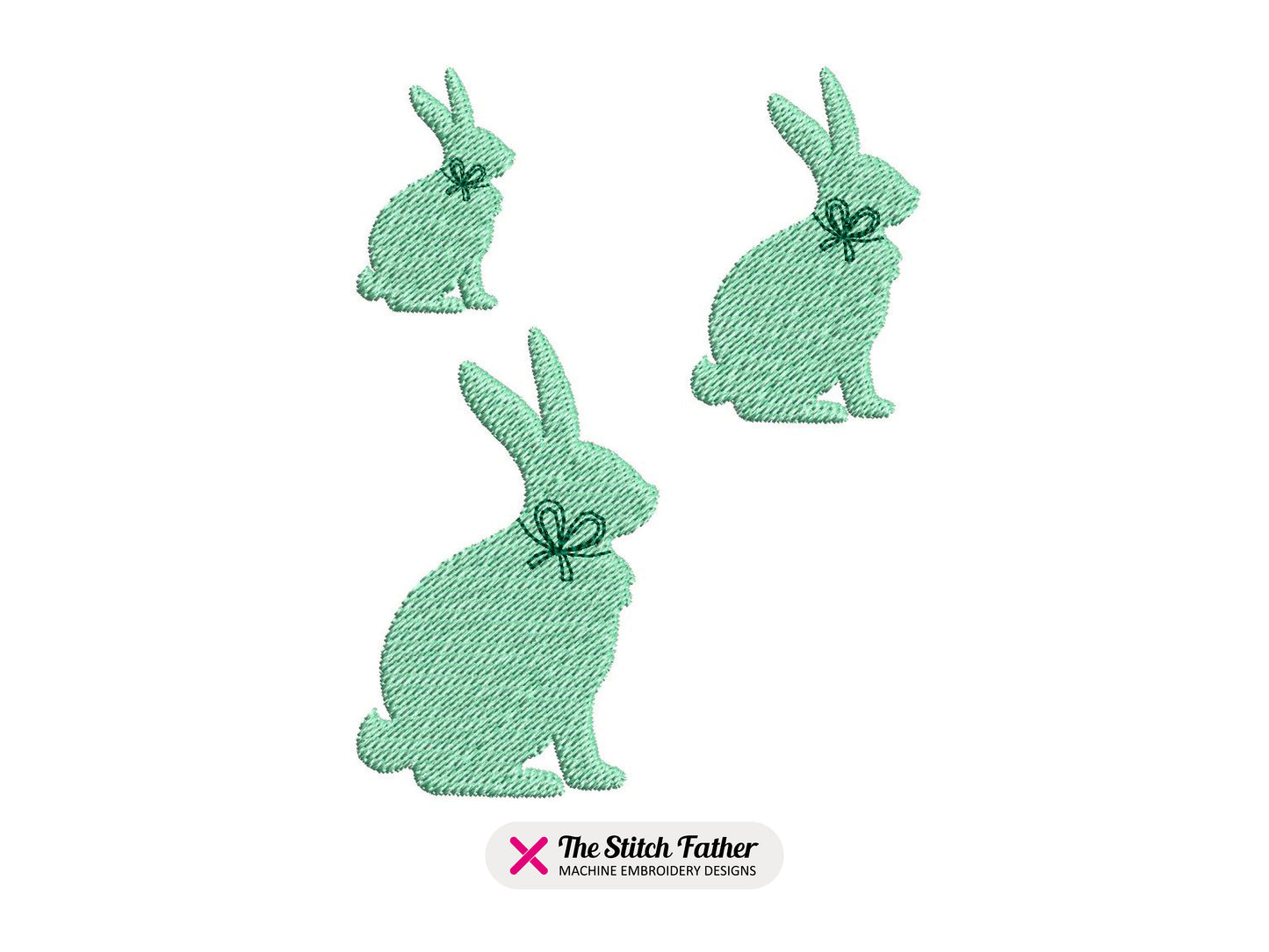 Mini Sitting Bunny