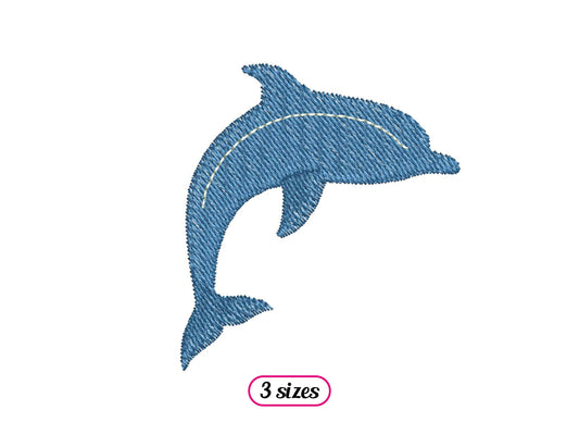 Mini Dolphin Silhouette