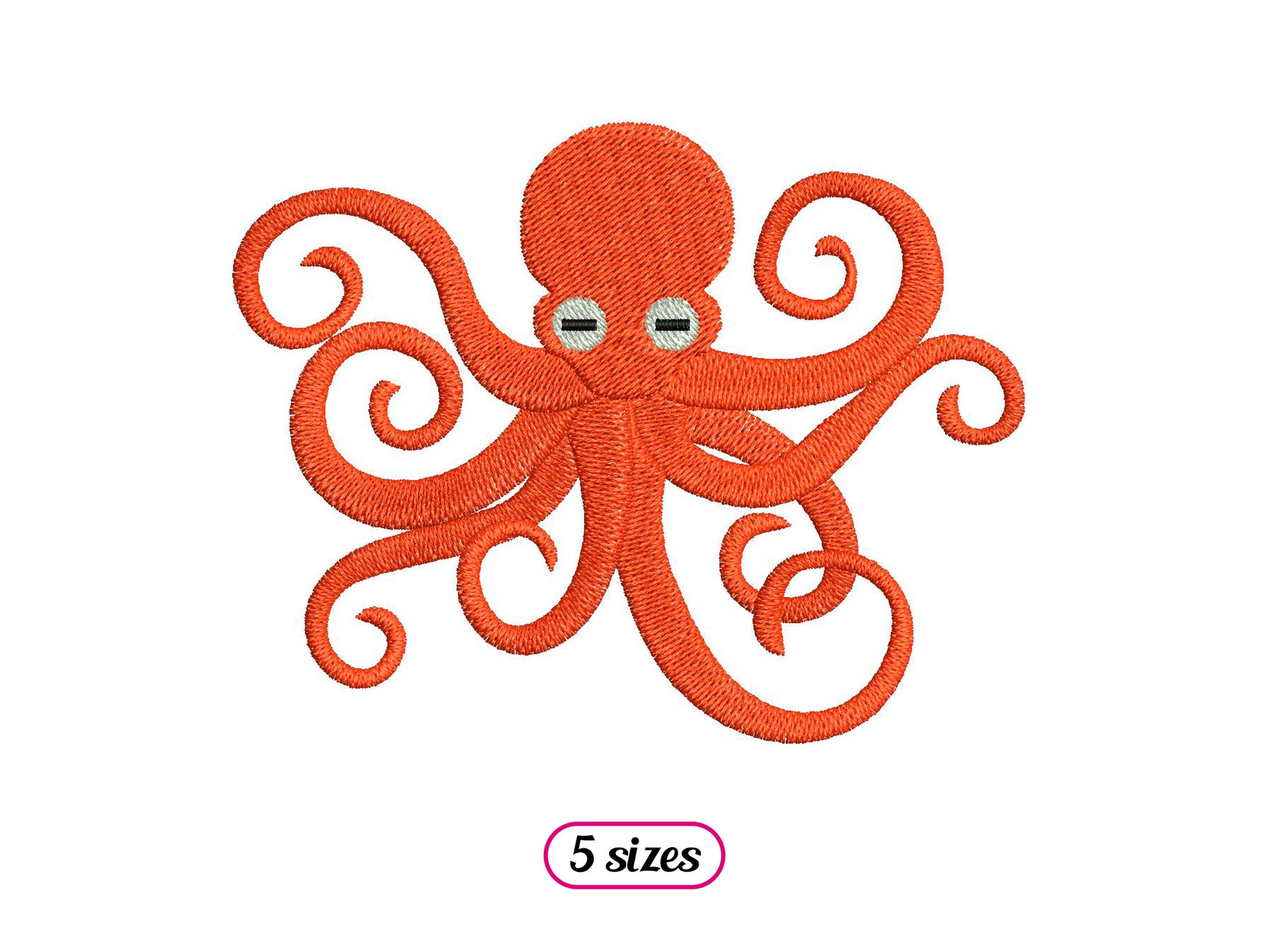 Modern Octopus Flat Style