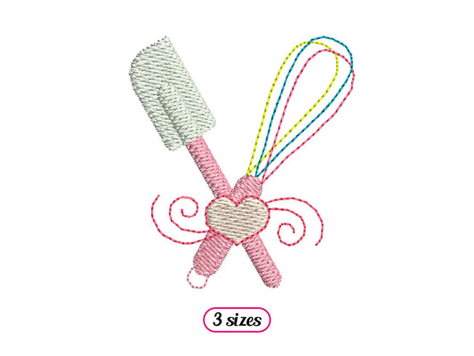 Mini Baking Tools Spatula Whisk