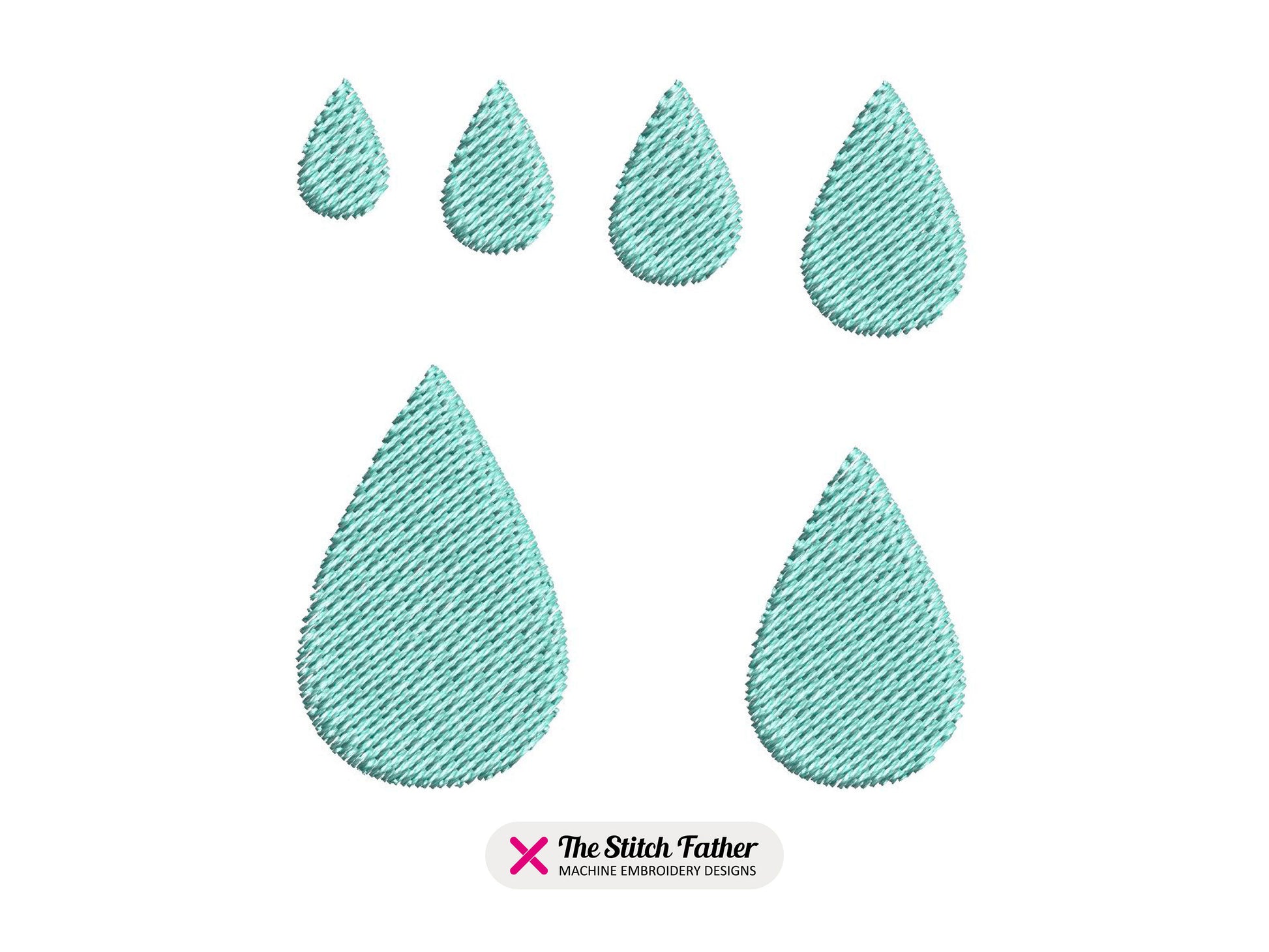 Mini Drop Fill Stitch