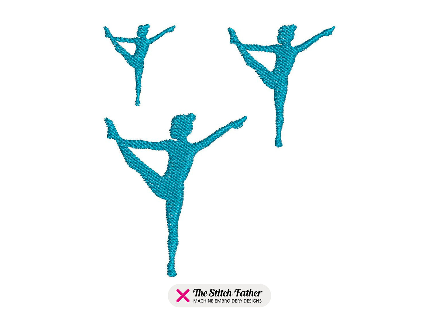 Mini Gymnast Silhouette