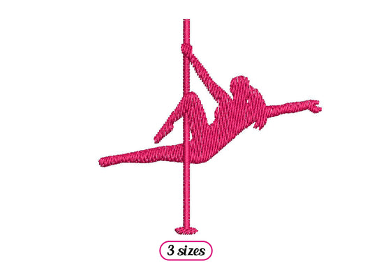 Mini Pole Dance Silhouette Hook