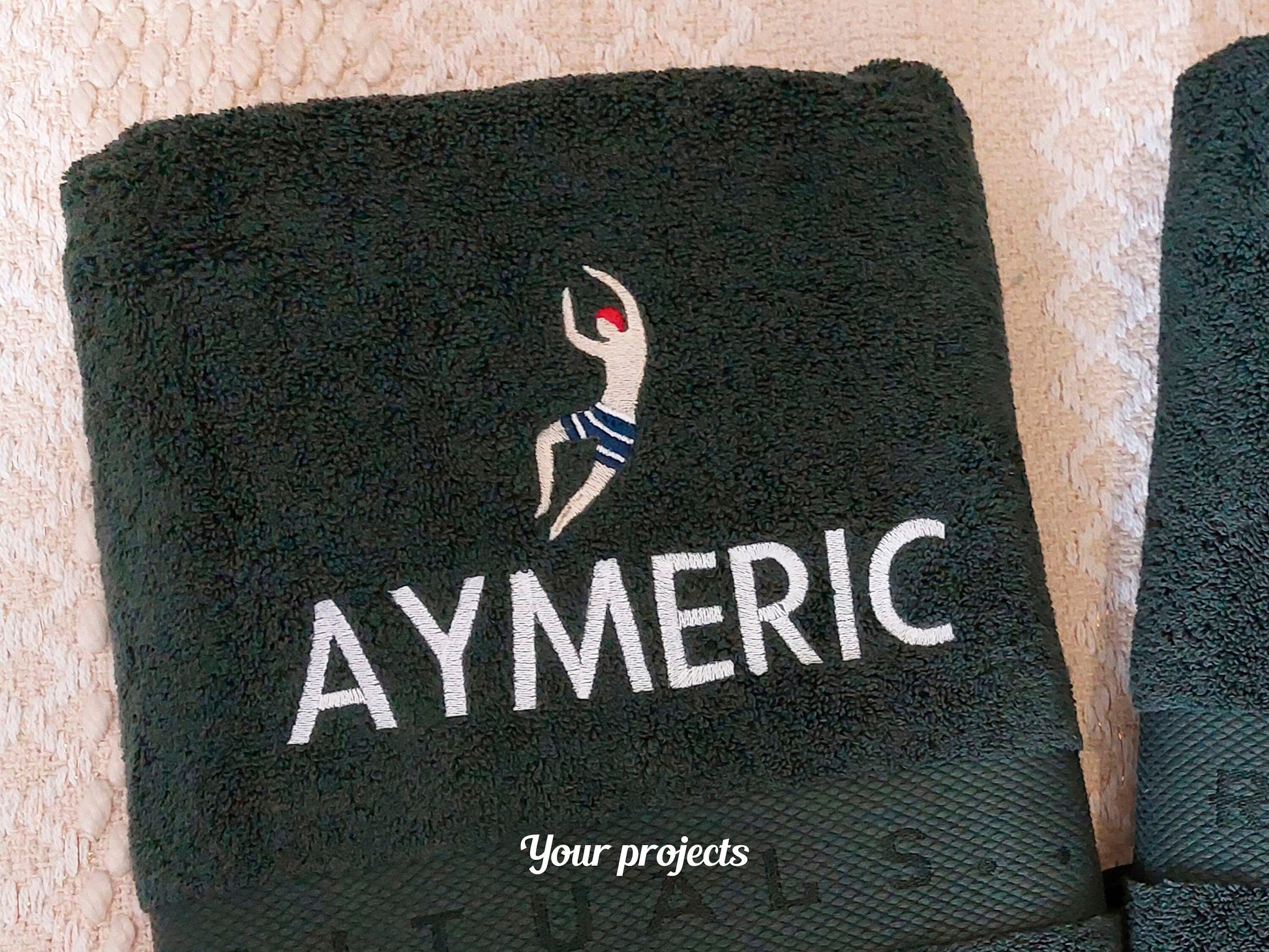 Retro Male Swimmer Profile