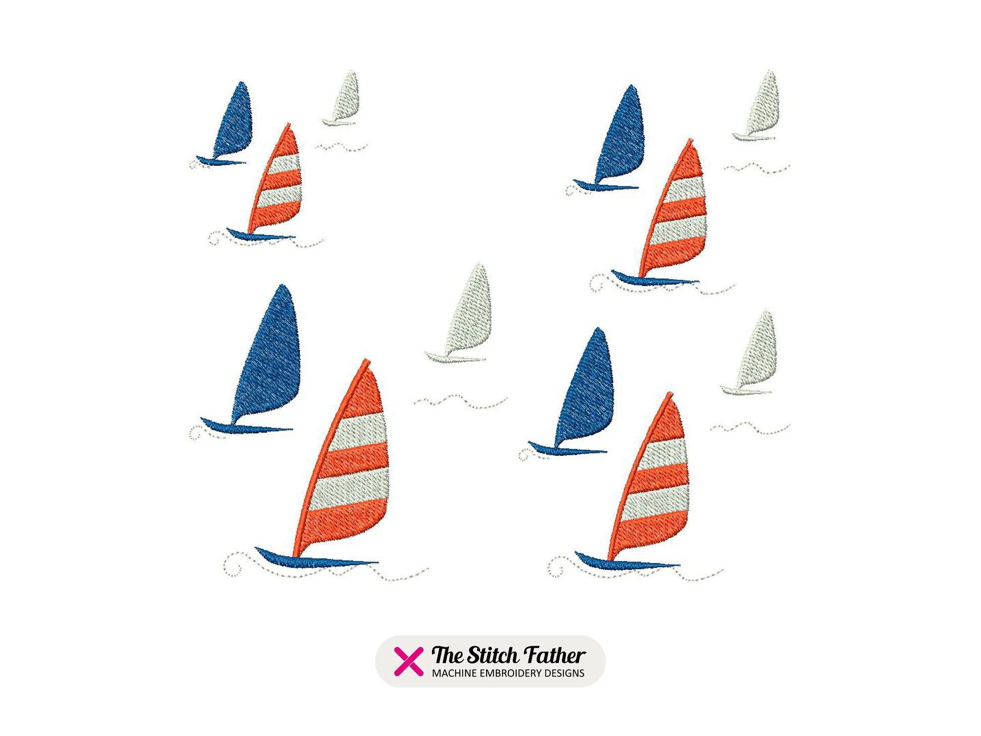 Group of Windsurfers