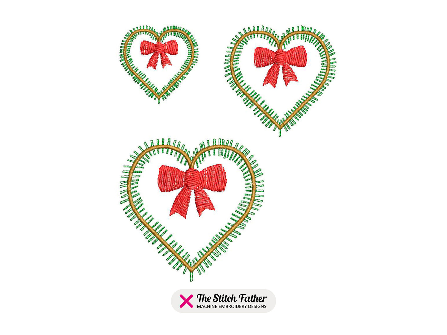 Christmas Wreath Heart