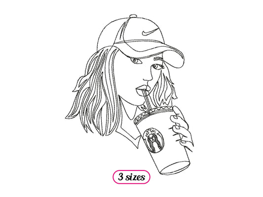 Stylish Girl Portrait