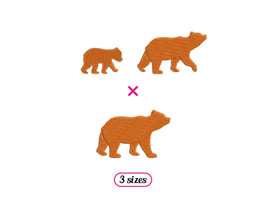 Mini Bear Family Set