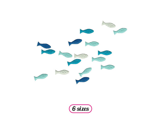 Many Little Fish 5x7