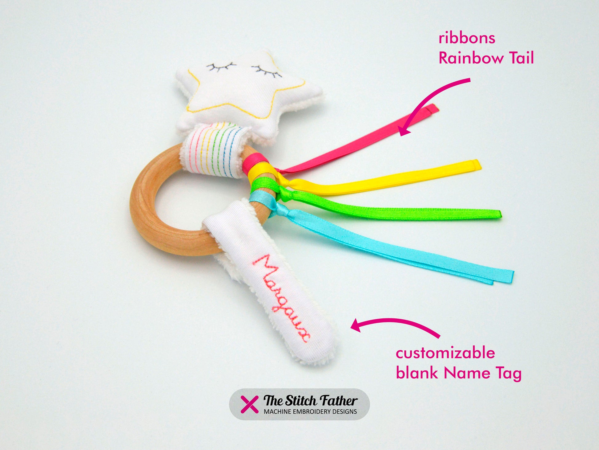 Teething Ring Shooting Star