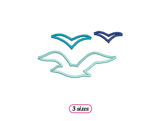 Mini Seagulls Zigzag