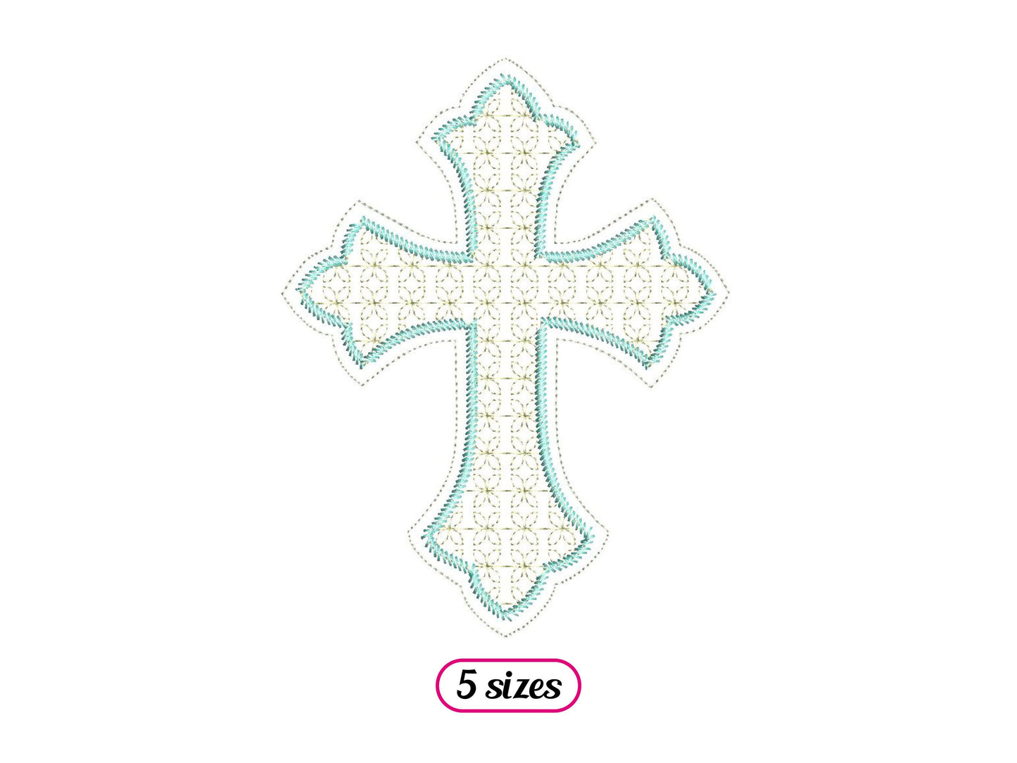 Christian Cross Lace Style