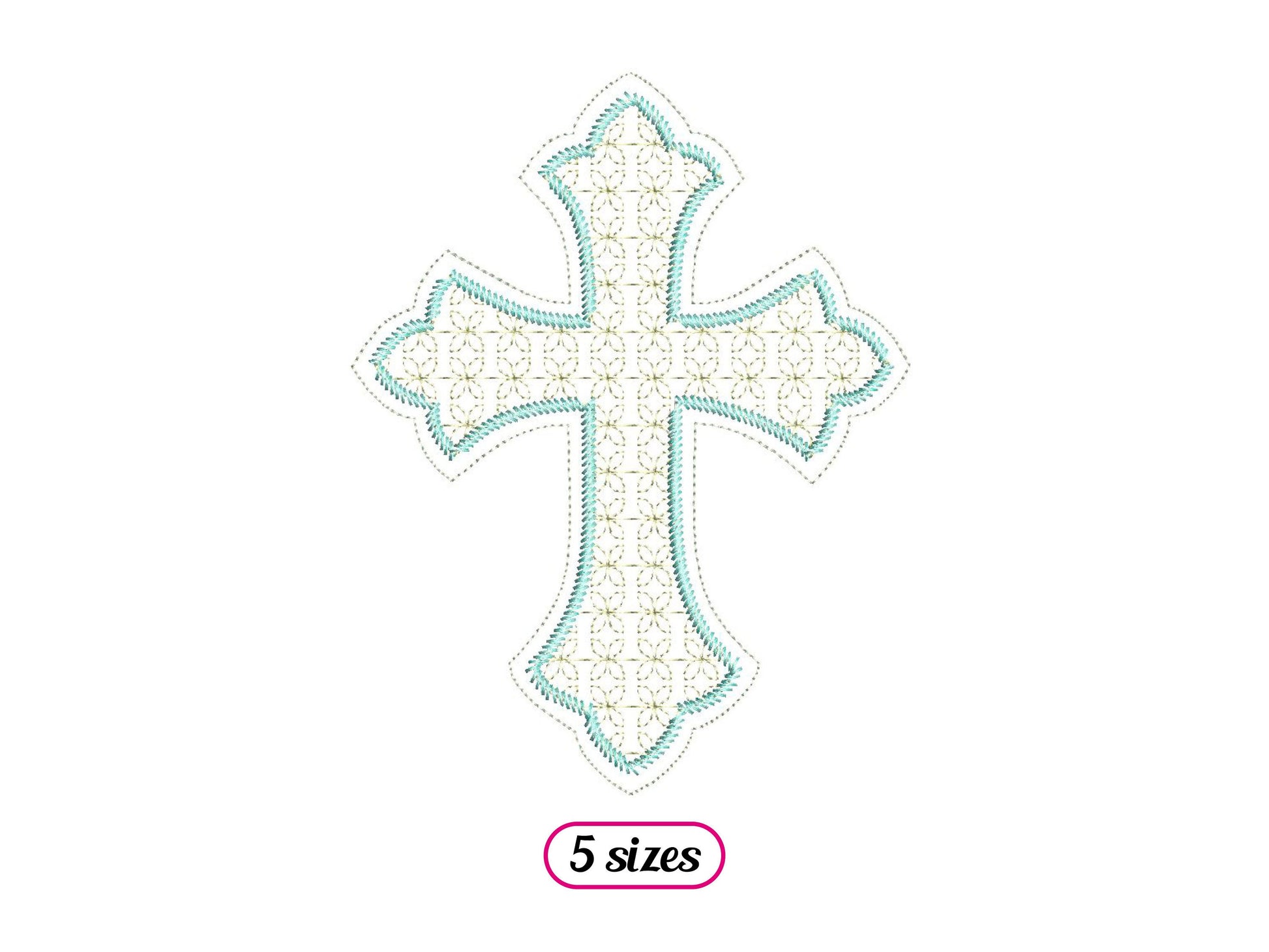 Christian Cross Lace Style
