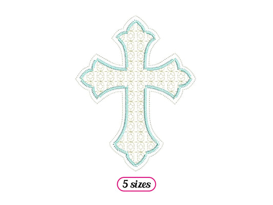 Christian Cross Lace Style