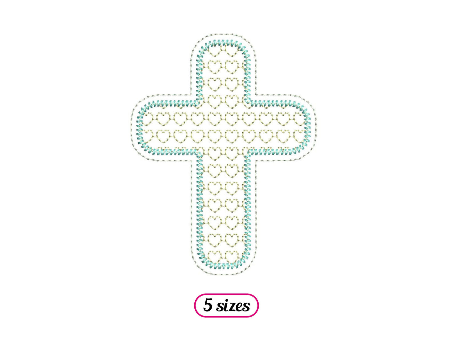 Christian Cross Heart