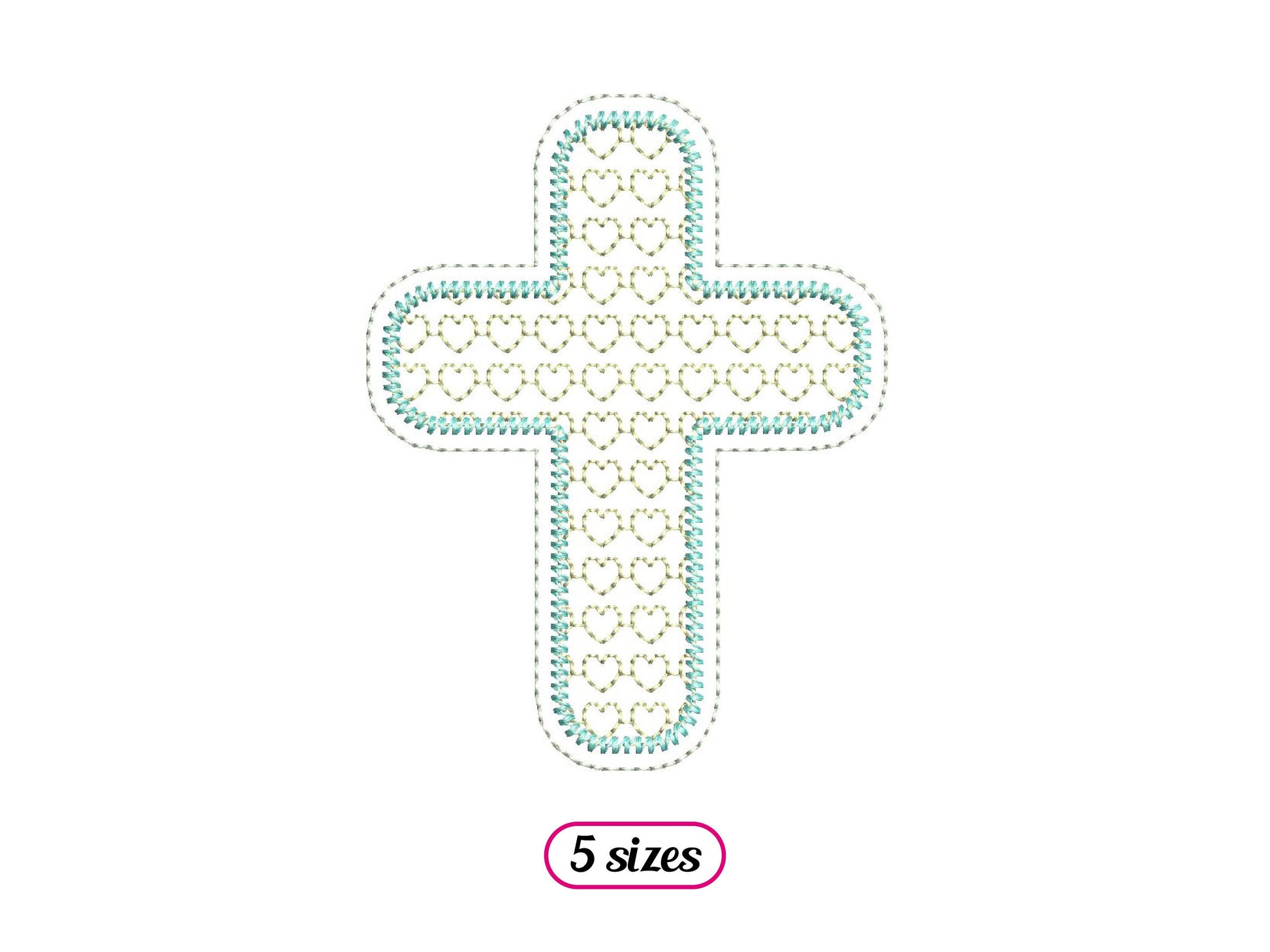Christian Cross Heart