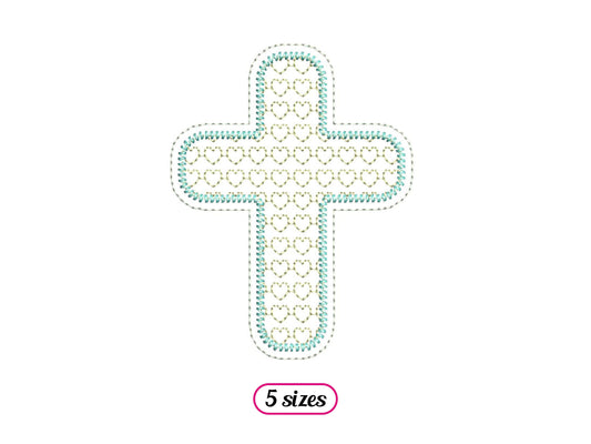 Christian Cross Heart