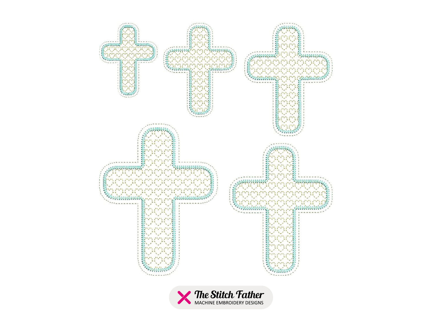 Christian Cross Heart