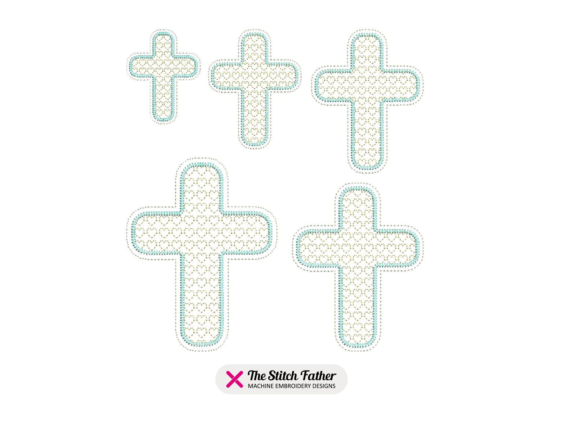 Christian Cross Heart