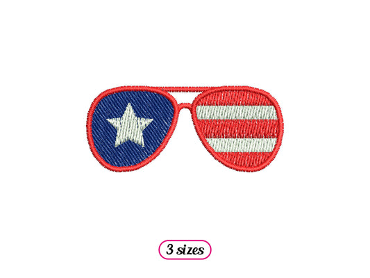 Mini USA Glasses