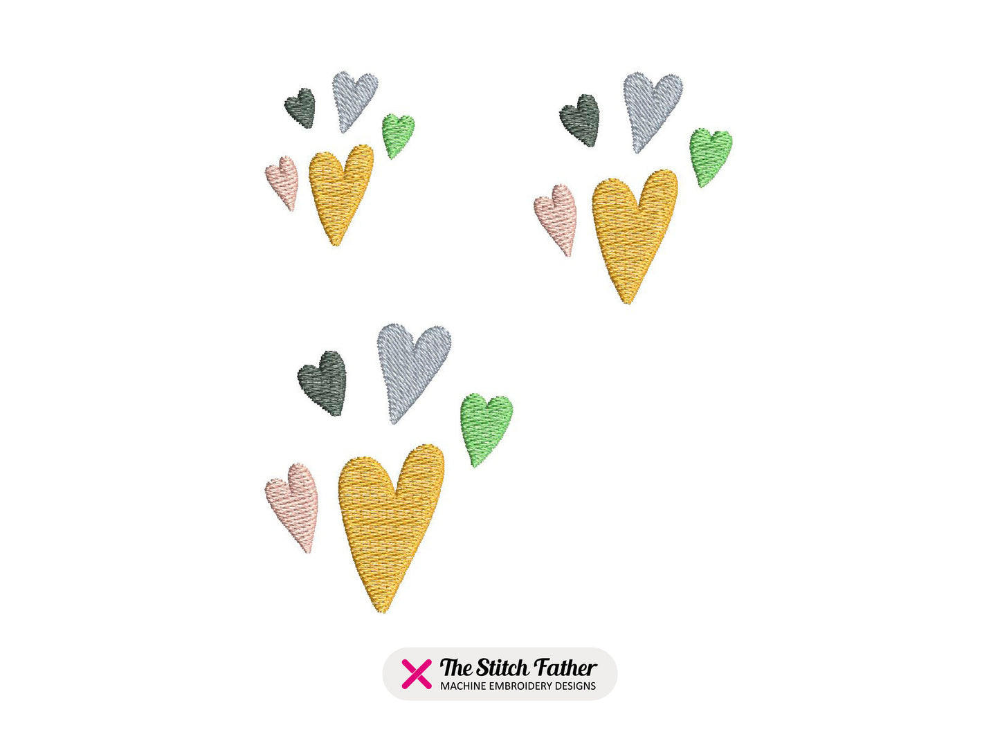 Mini Hearts Boho