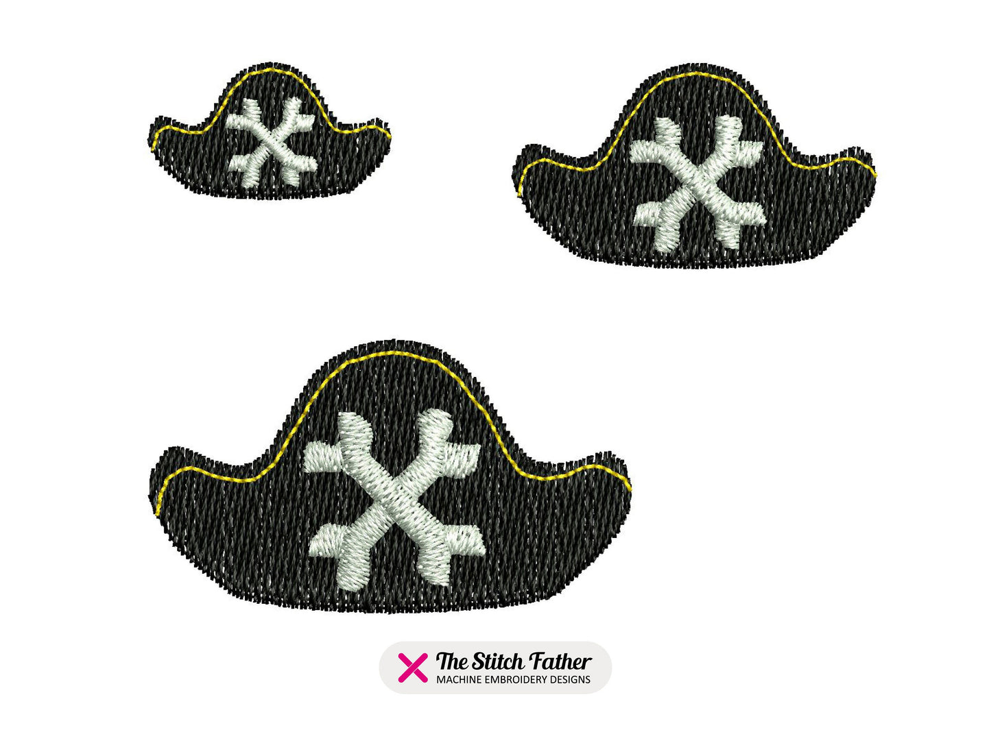 Mini Tricorn Pirate Hat