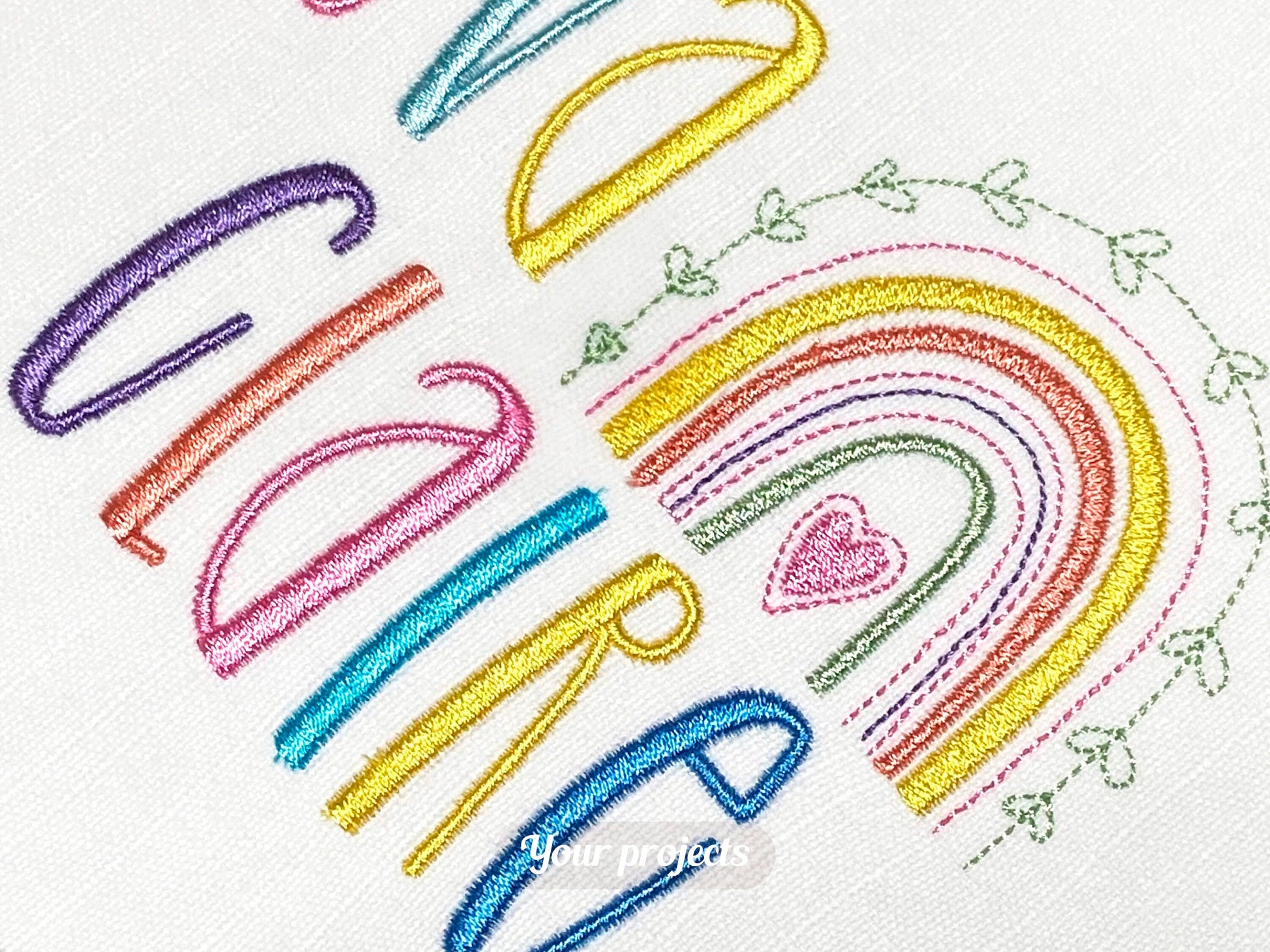 Mini Boho Rainbow