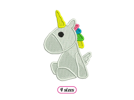 Mini Baby Unicorn Soft Toy