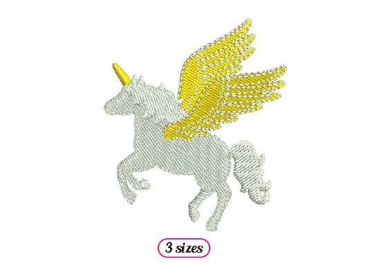Mini Unicorn Winged