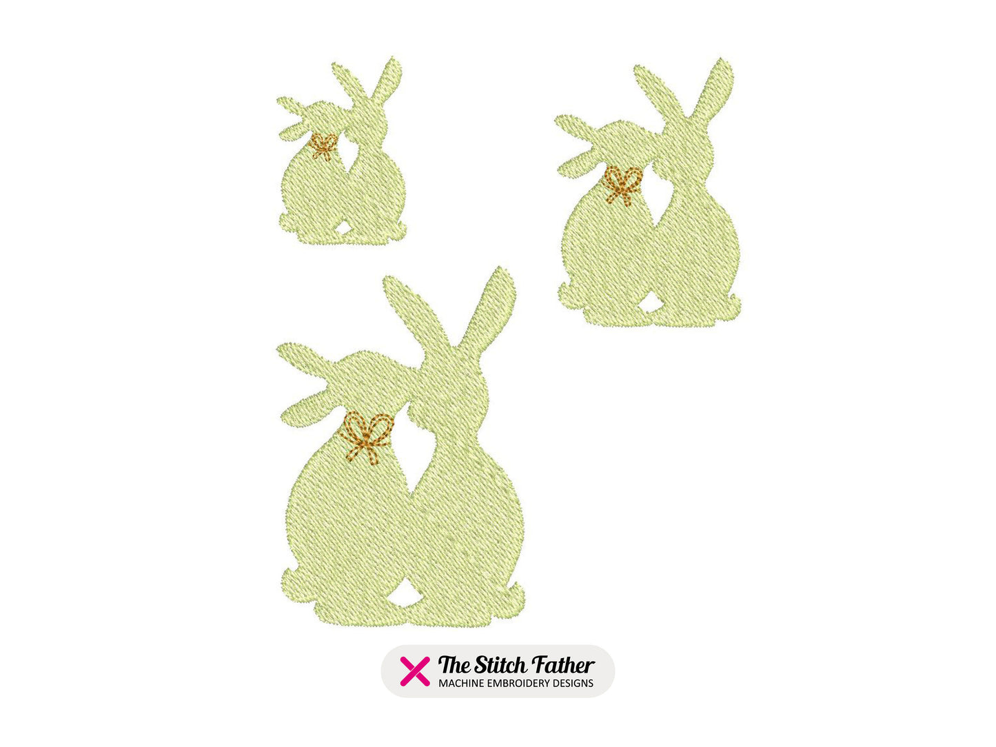 Mini Easter Bunnies Set