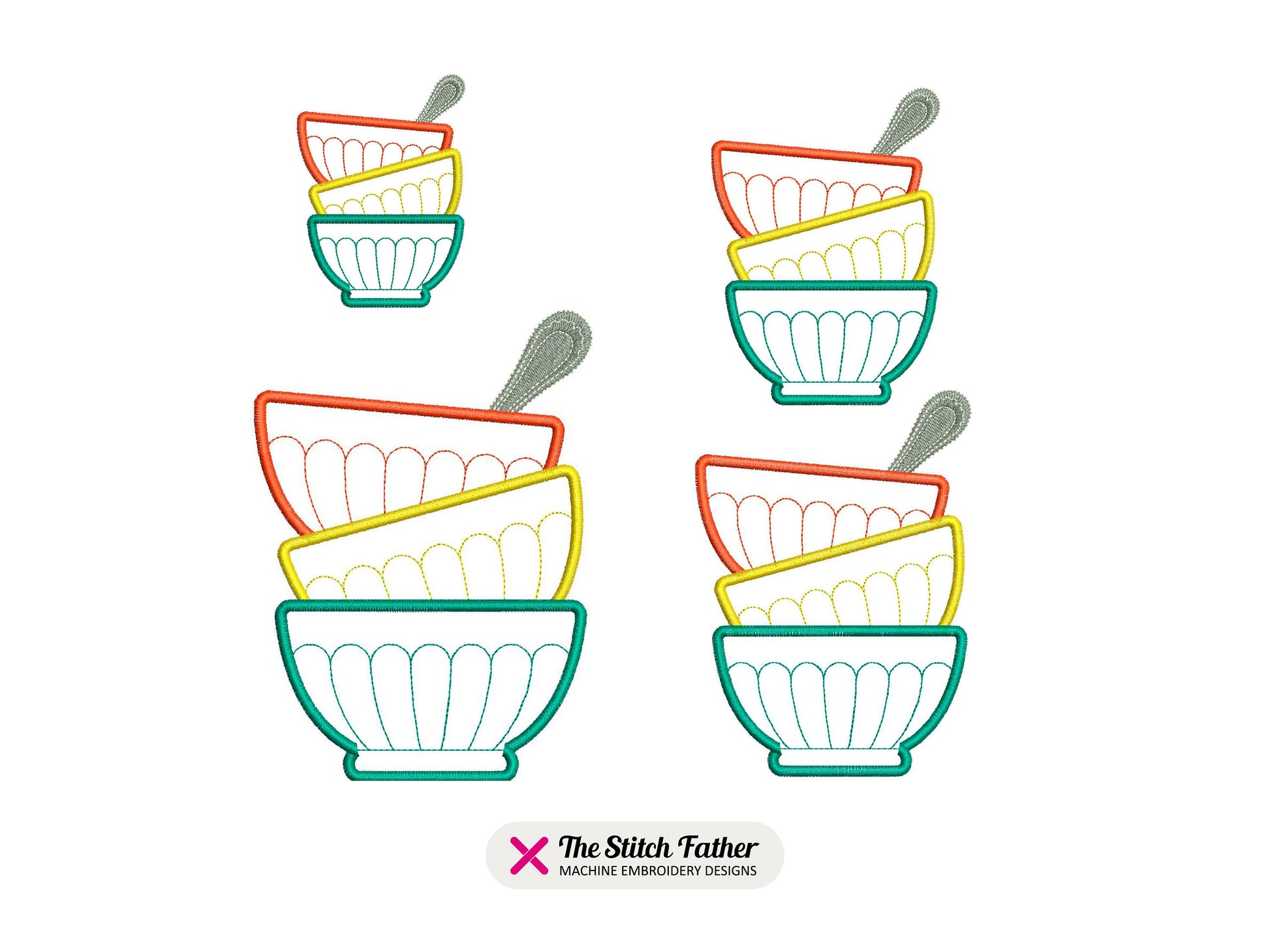 Stacked Bowls