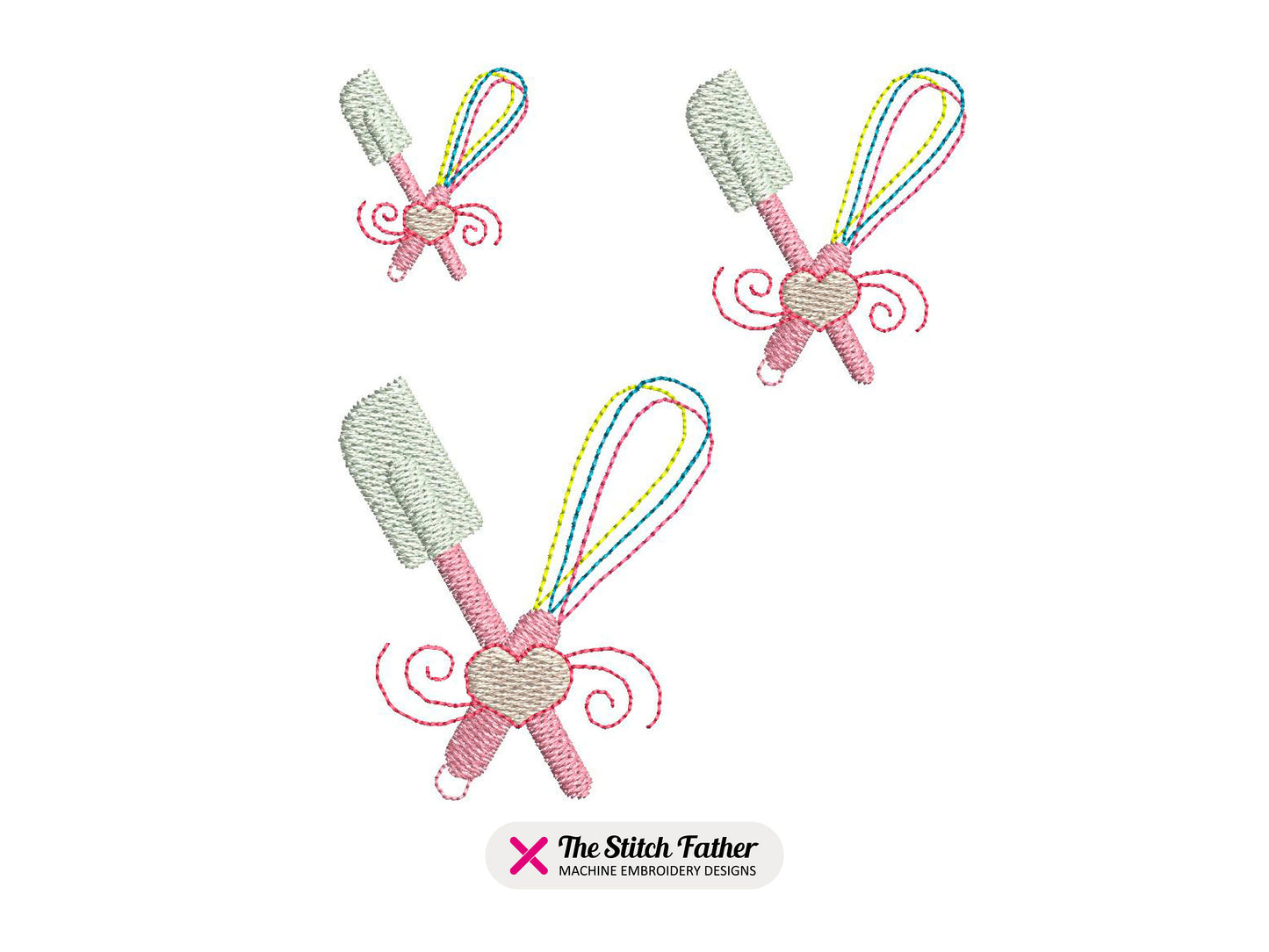 Mini Baking Tools Spatula Whisk
