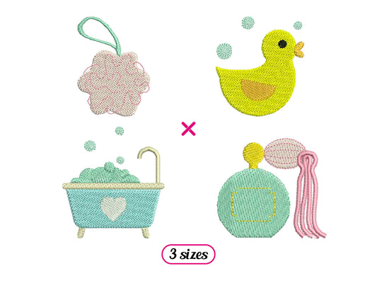 Mini Bath Bathroom Set