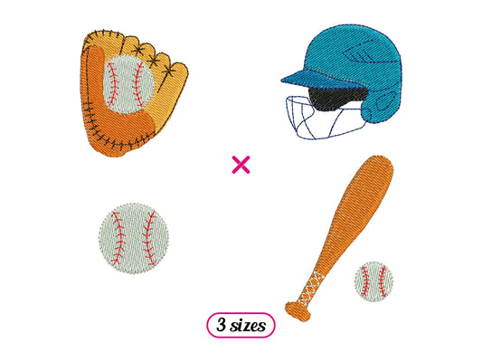 Mini Baseball Set