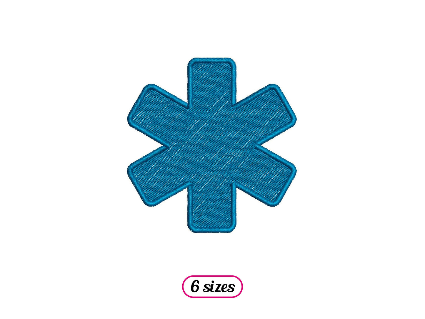 Mini Filled EMS Symbol, Ambulance Logo