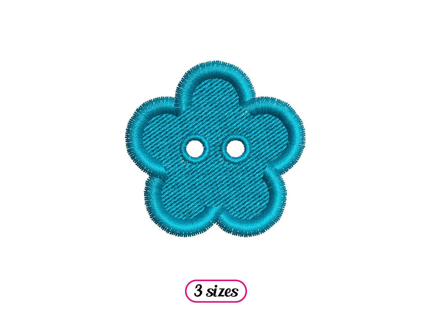 Mini Flower Button
