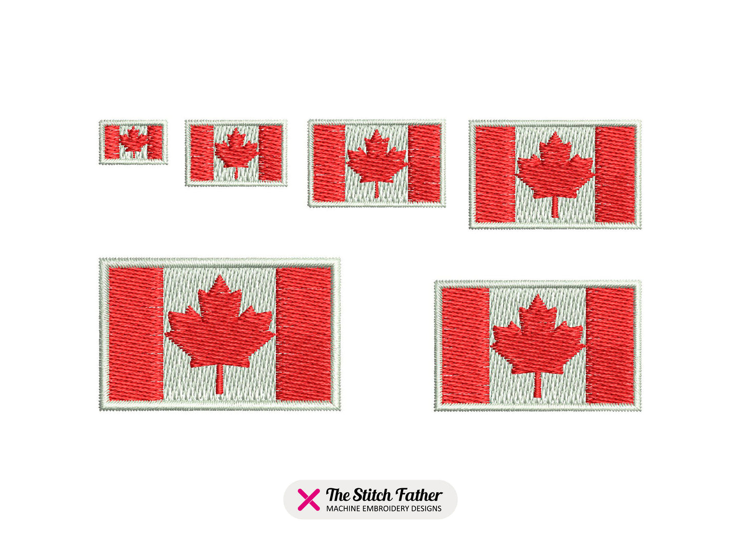Mini Canada Flag Maple Leaf