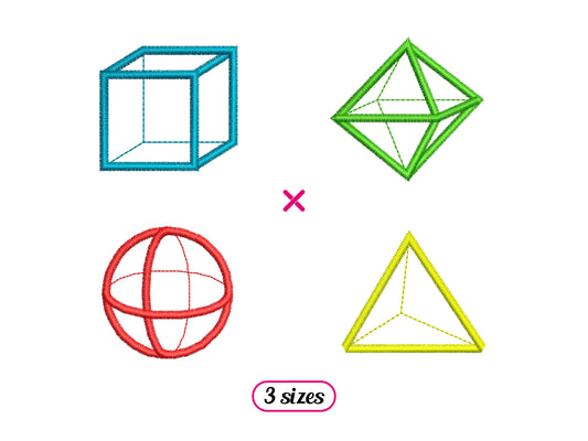 Mini Geometric Shape Set
