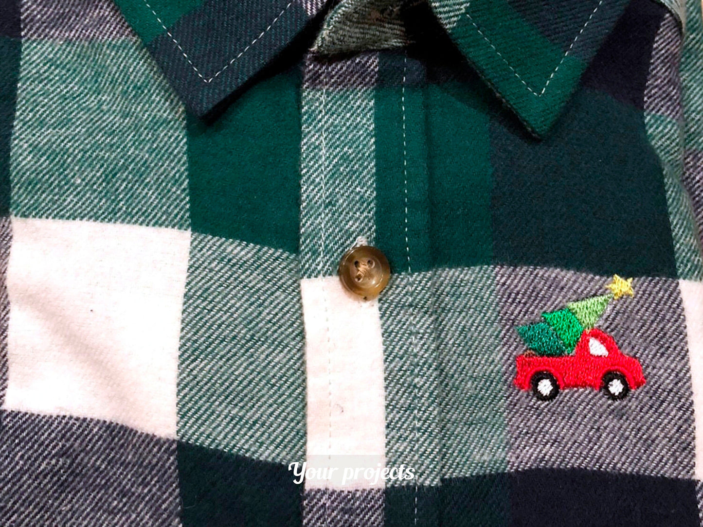 Mini Christmas Tree Truck