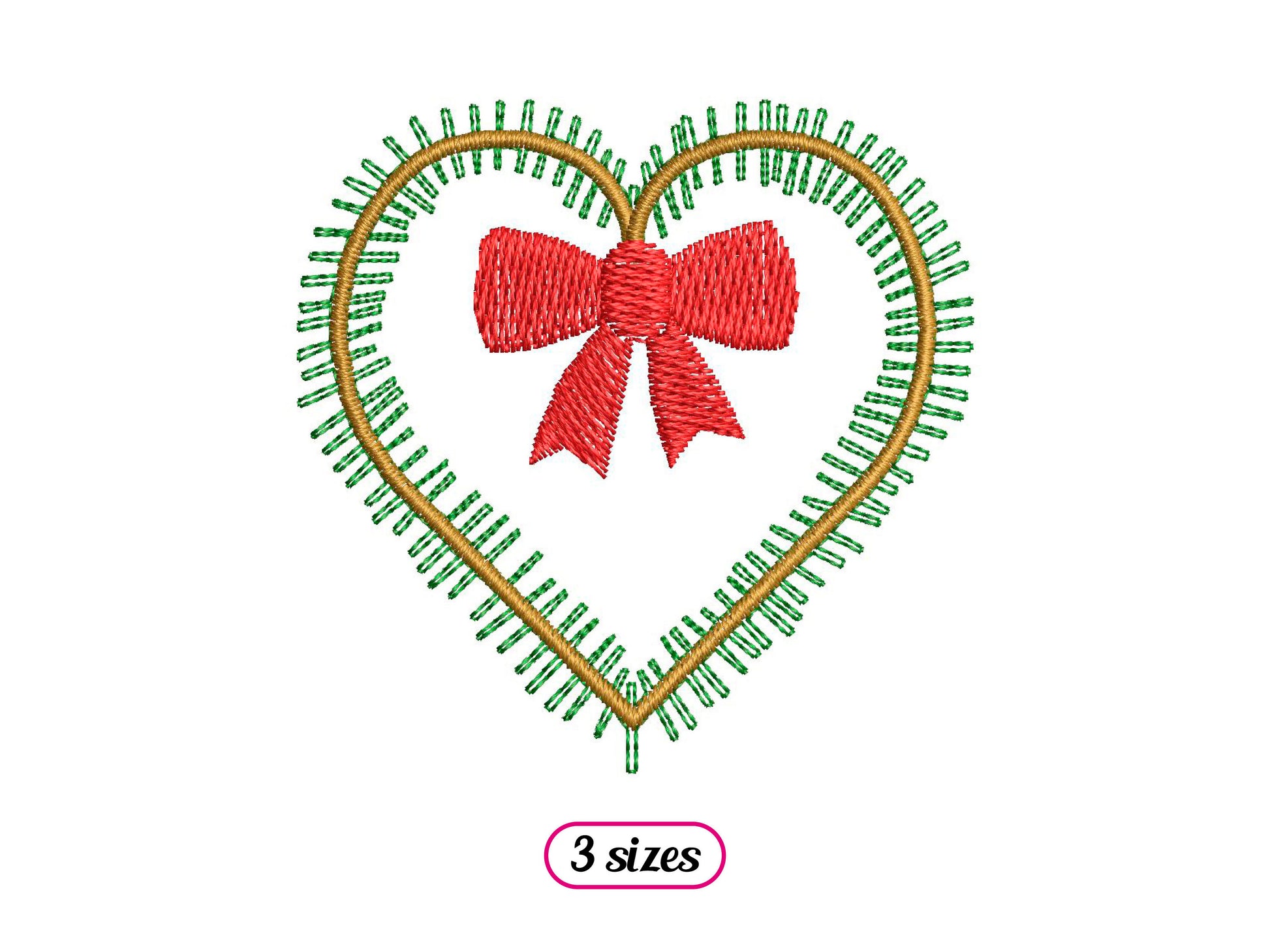 Christmas Wreath Heart