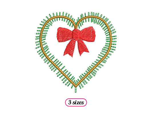 Christmas Wreath Heart