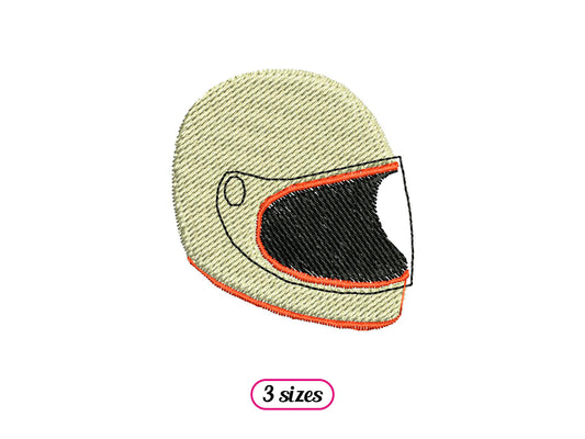 Mini Full-Face Helmet Retro Style