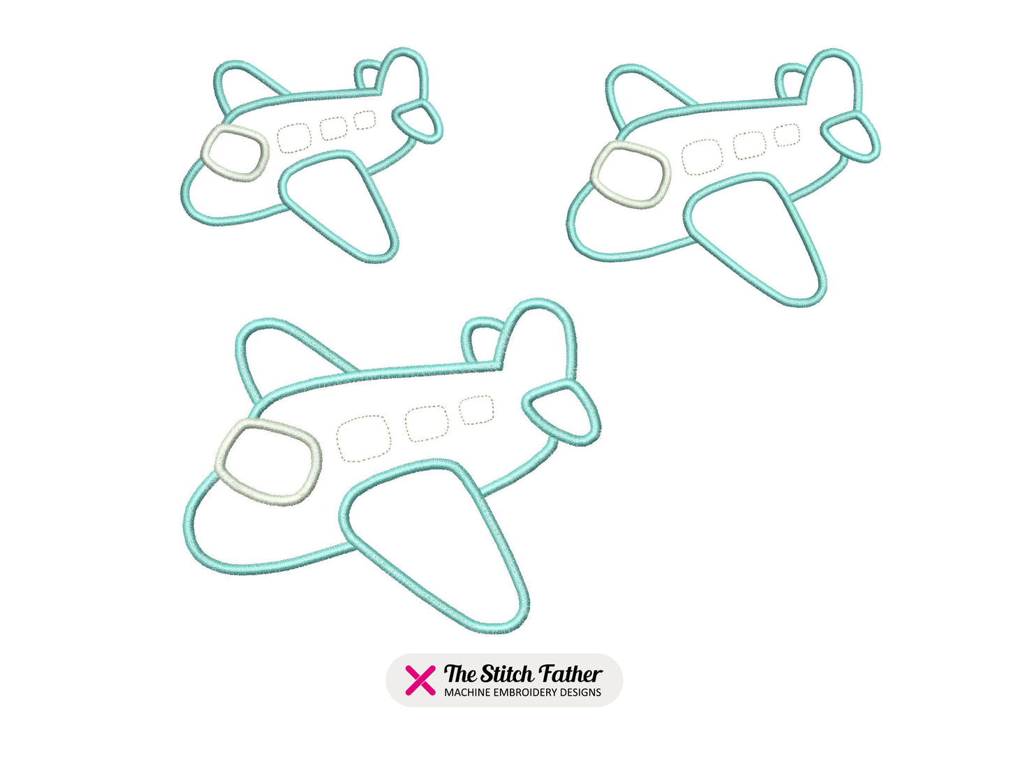 Airplane Applique