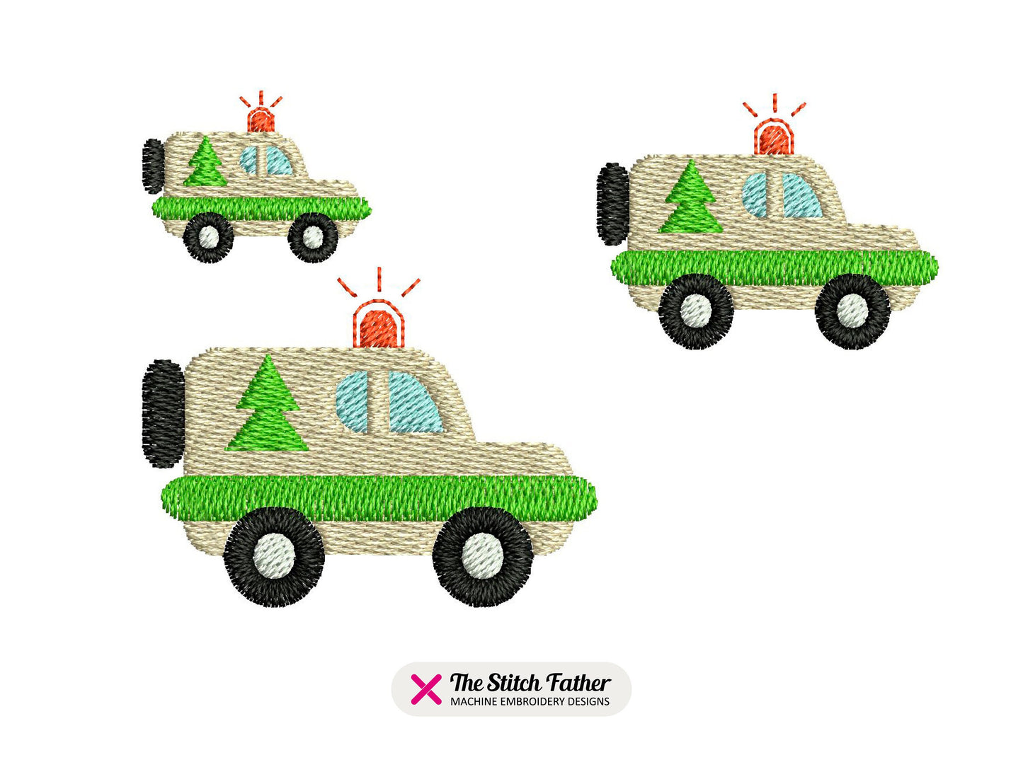 Mini Emergency Vehicles Set