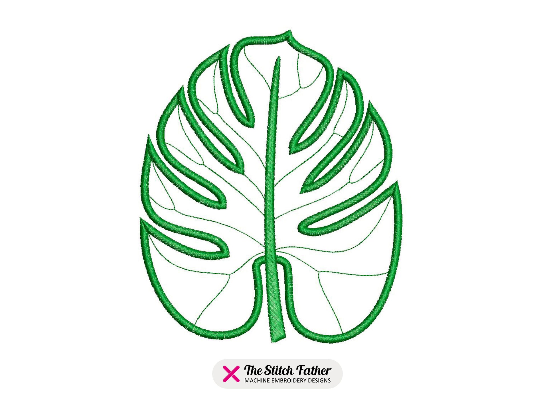 Monstera Leaf Applique