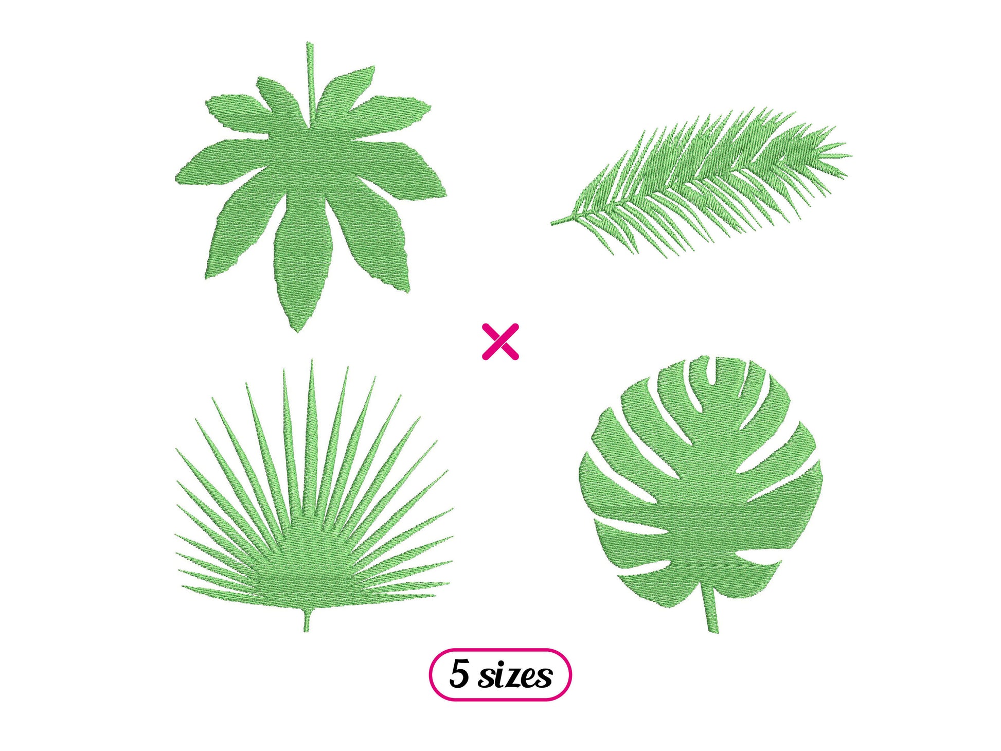 Tropical Leaves Set