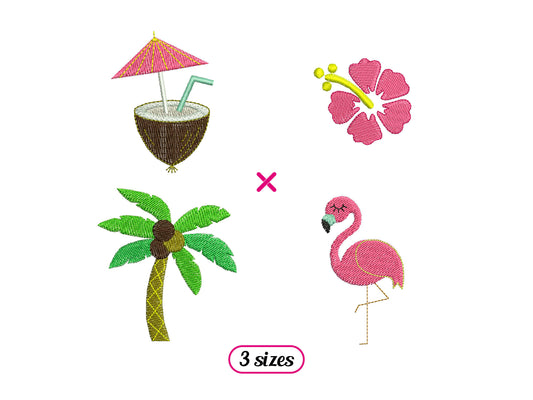 Mini Summer Tropical Set