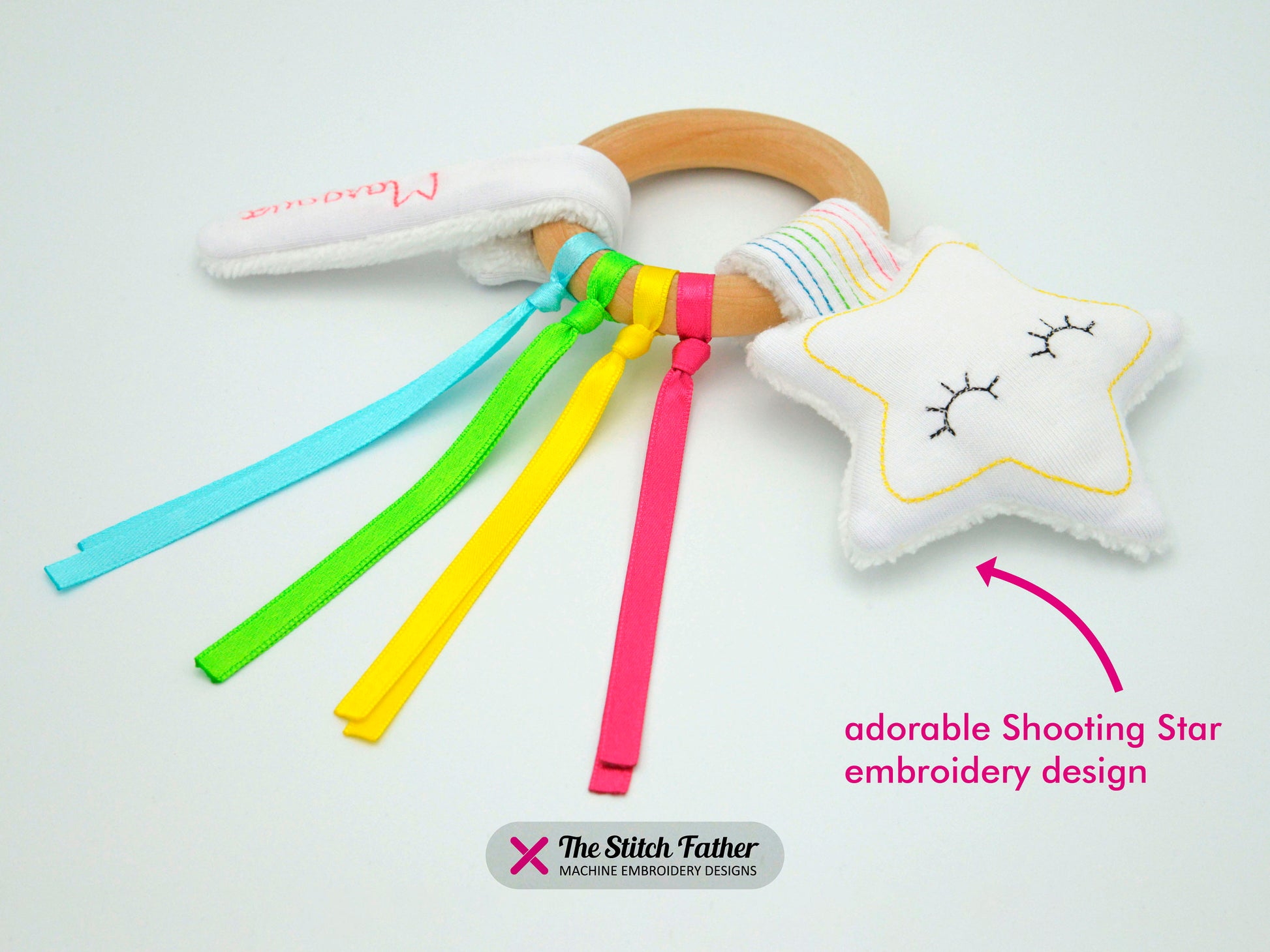Teething Ring Shooting Star