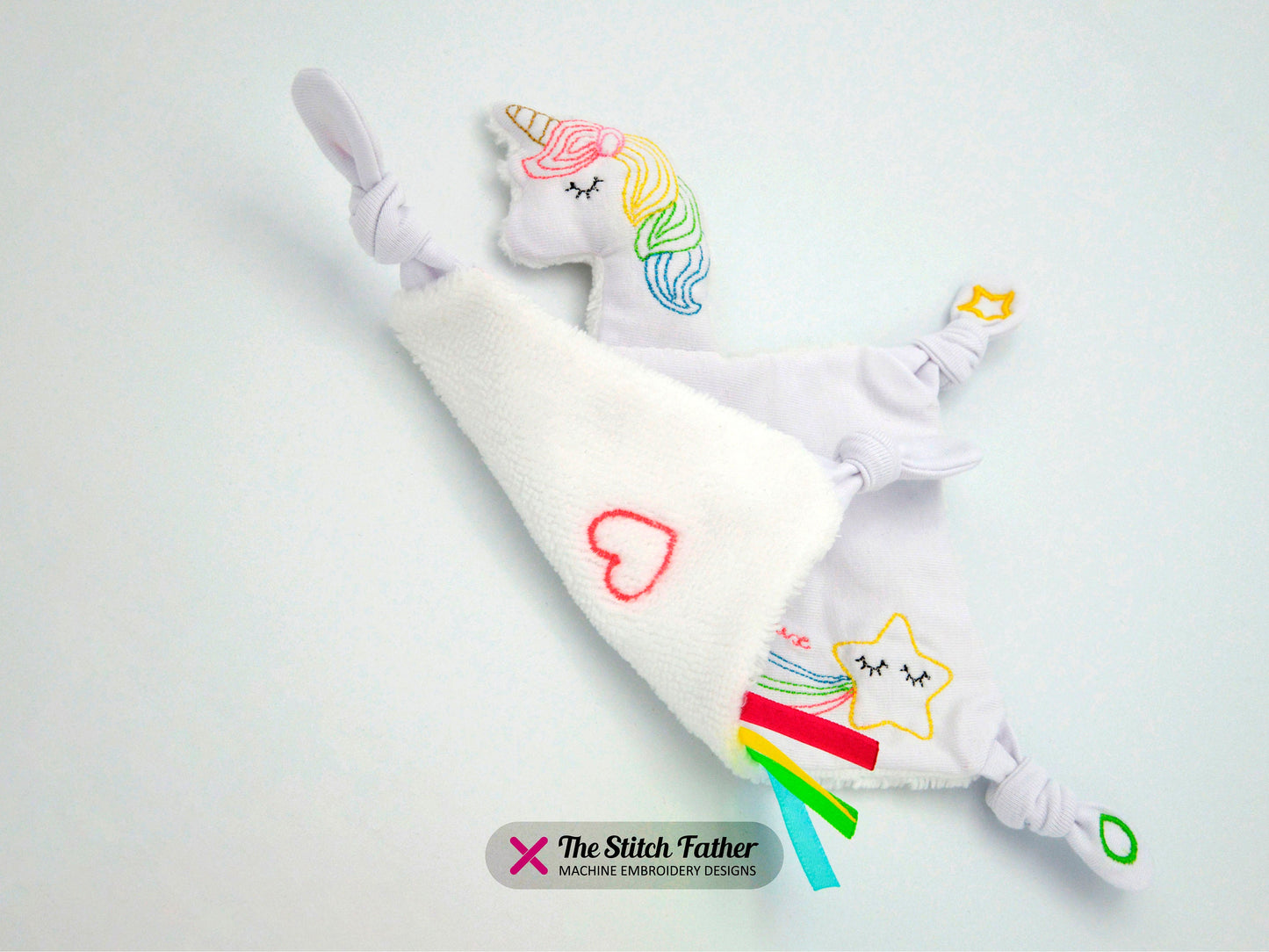 Unicorn Flat Cuddly Toy